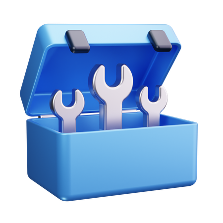 Caja de herramientas  3D Icon