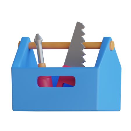 Caja de herramientas  3D Icon