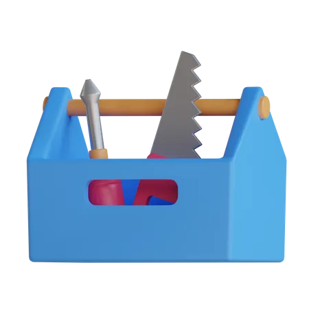 Caja de herramientas  3D Icon