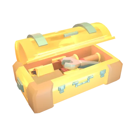 Caja de herramientas  3D Icon