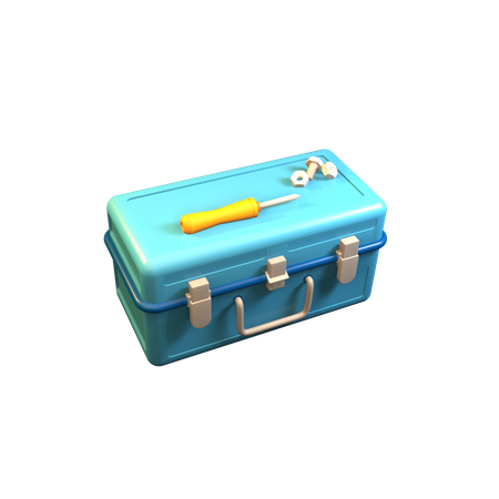 Caja de herramientas  3D Icon