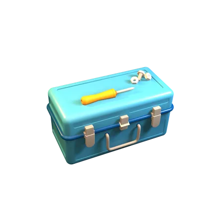 Caja de herramientas  3D Icon