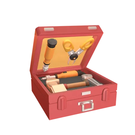 Caja de herramientas  3D Icon