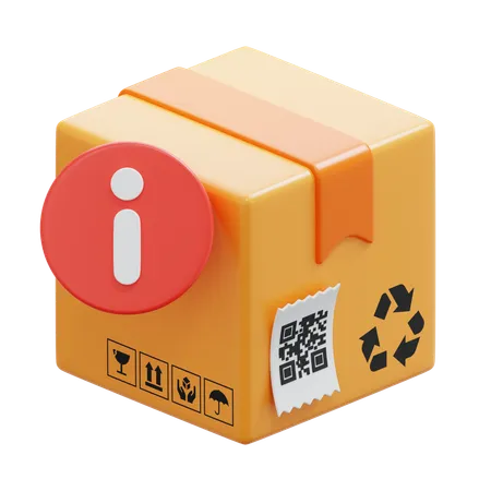 Cuadro de información  3D Icon