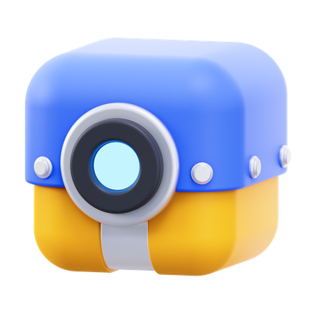 Caja de juego  3D Icon