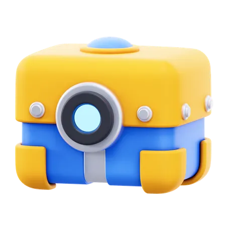 Caja de juego  3D Icon