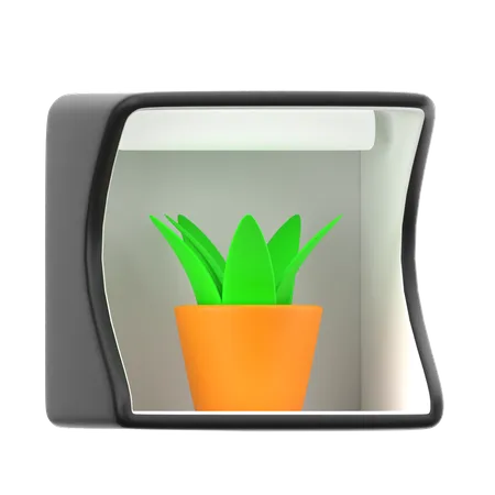 Caja ligera  3D Icon