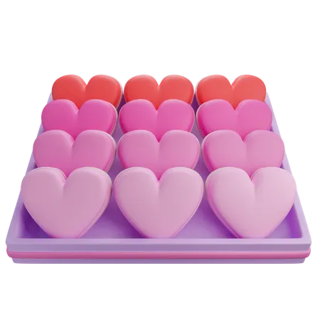 Caja de macarons  3D Icon