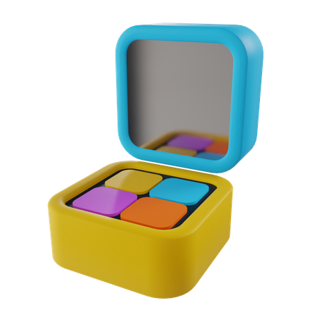 Caja de maquillaje  3D Icon