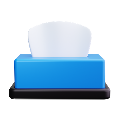 Caja de pañuelos  3D Icon