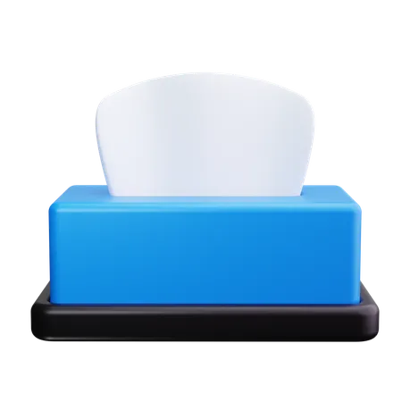 Caja de pañuelos  3D Icon