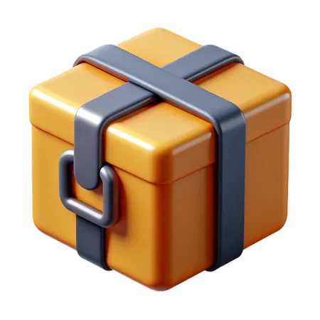 Caja de paquete  3D Icon