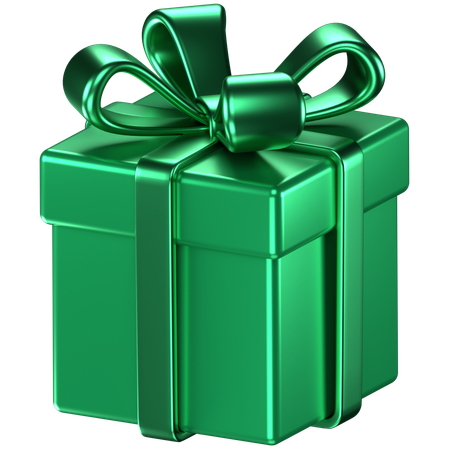 Caja de regalo  3D Icon