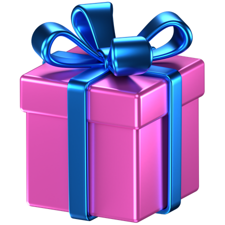 Caja de regalo  3D Icon