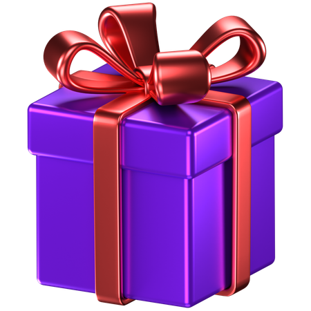 Caja de regalo  3D Icon