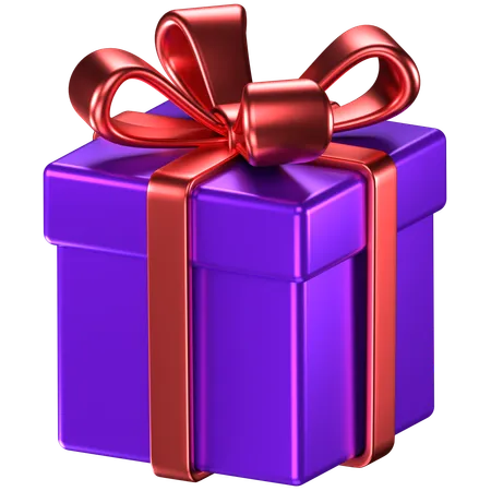 Caja de regalo  3D Icon