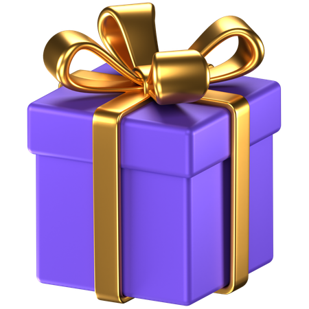 Caja de regalo  3D Icon