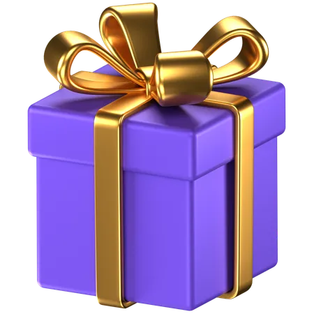 Caja de regalo  3D Icon