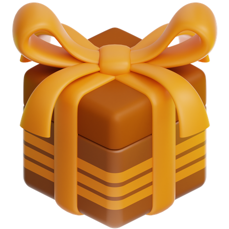 Caja de regalo  3D Icon