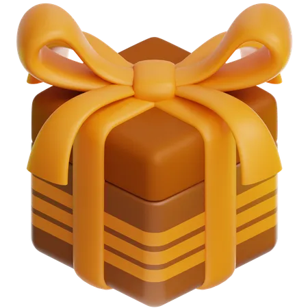 Caja de regalo  3D Icon