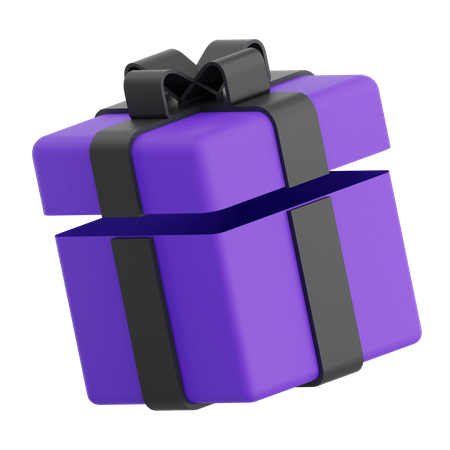 Caja de regalo  3D Icon