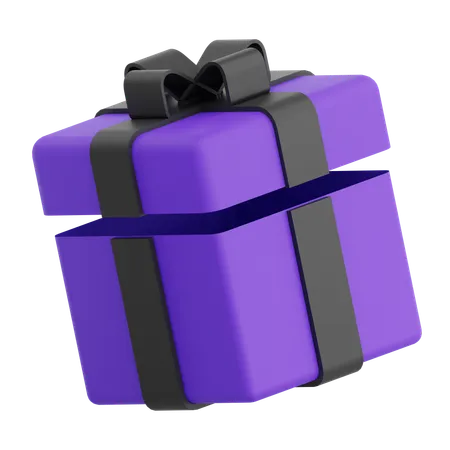 Caja de regalo  3D Icon