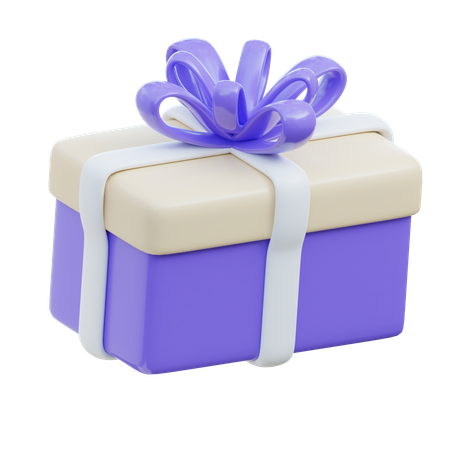 Caja de regalo  3D Icon