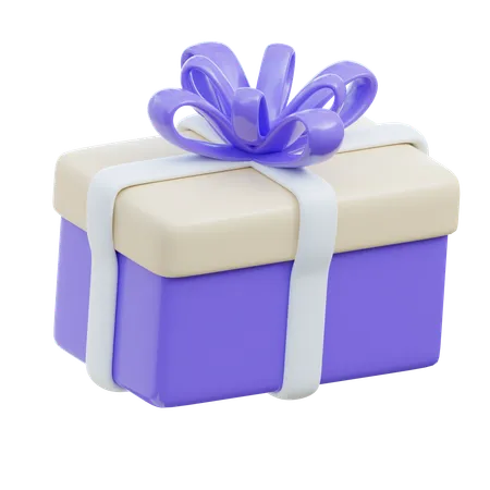 Caja de regalo  3D Icon