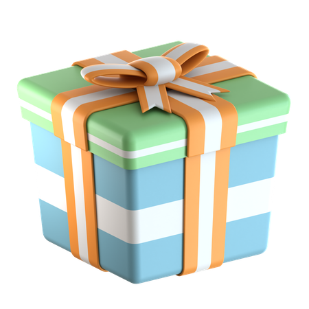 Caja de regalo  3D Icon