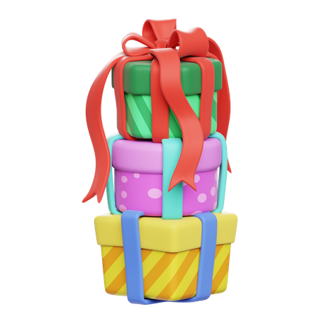 Caja de regalo  3D Icon