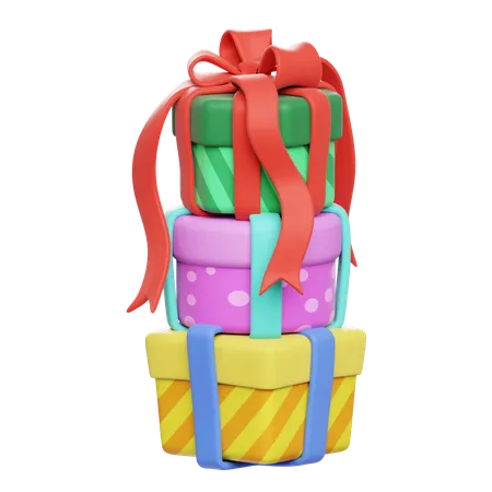 Caja de regalo  3D Icon