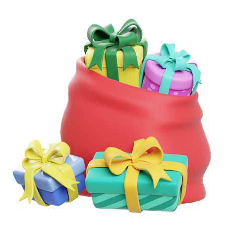 Caja de regalo  3D Icon