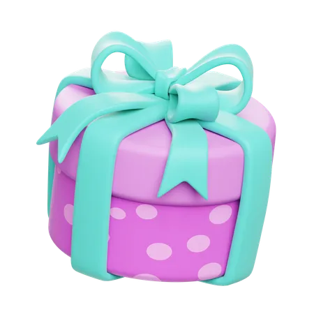 Caja de regalo  3D Icon