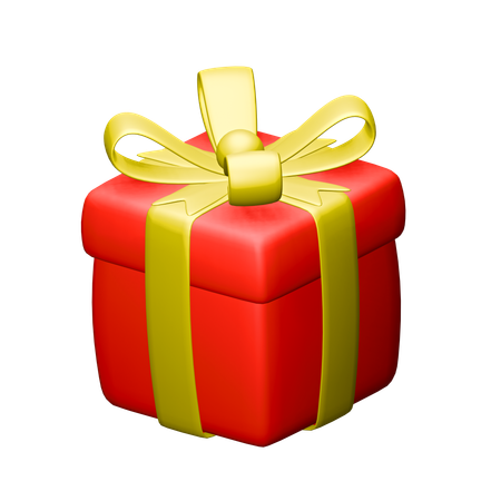 Caja de regalo  3D Icon