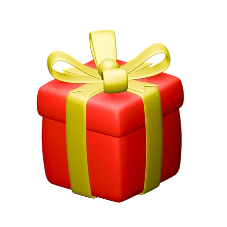 Caja de regalo  3D Icon