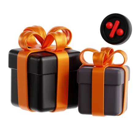 Caja de regalo  3D Icon