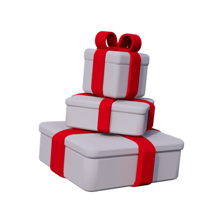 Caja de regalo  3D Icon