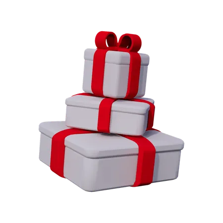 Caja de regalo  3D Icon