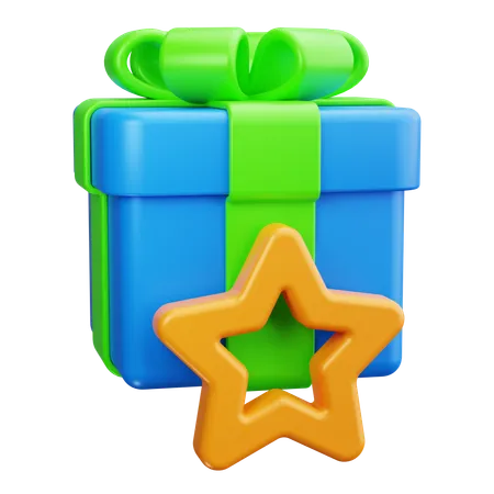 Caja de regalo  3D Icon