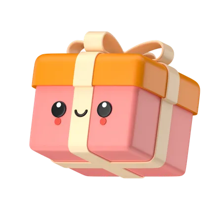 Caja de regalo  3D Icon