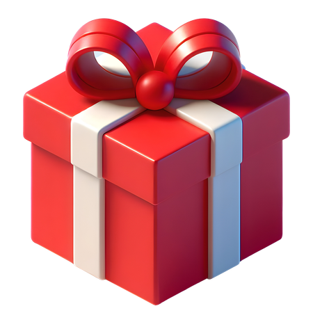 Caja de regalo  3D Icon