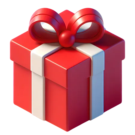 Caja de regalo  3D Icon