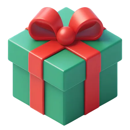 Caja de regalo  3D Icon