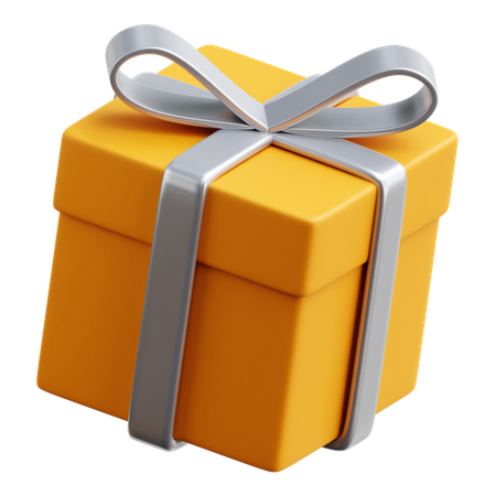 Caja de regalo  3D Icon