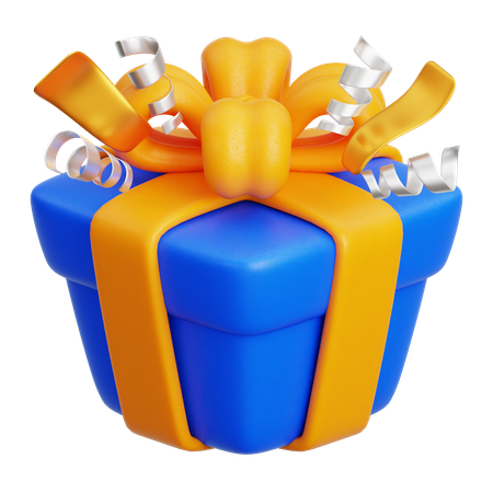 Caja de regalo  3D Icon