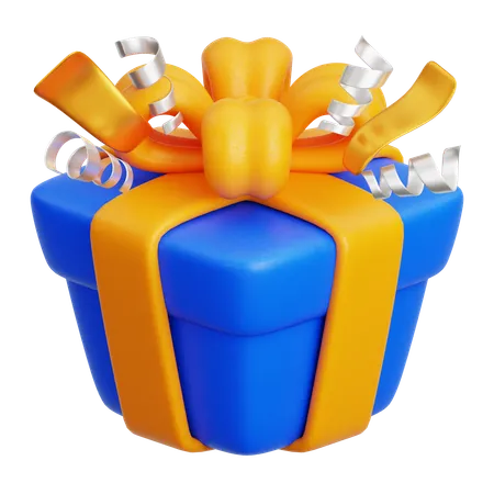 Caja de regalo  3D Icon