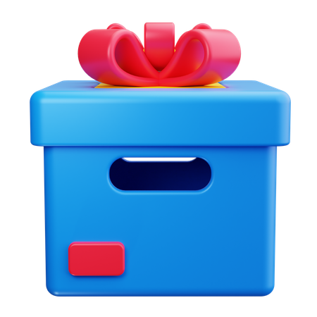 Caja de regalo  3D Icon