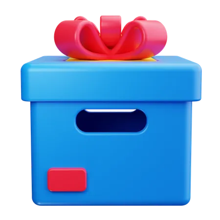 Caja de regalo  3D Icon