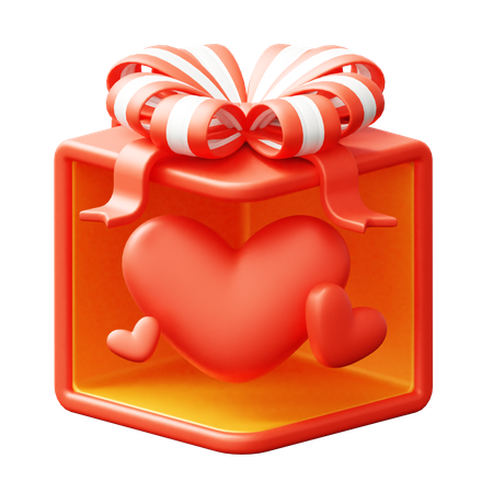 Caja de regalo  3D Icon