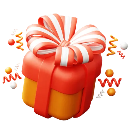 Caja de regalo  3D Icon